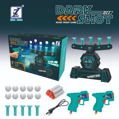 🔥Hot Sale 50% OFF🎁Glow-in-the-Dark Shooting Target Practice Kids Shooting Toy Gun Set